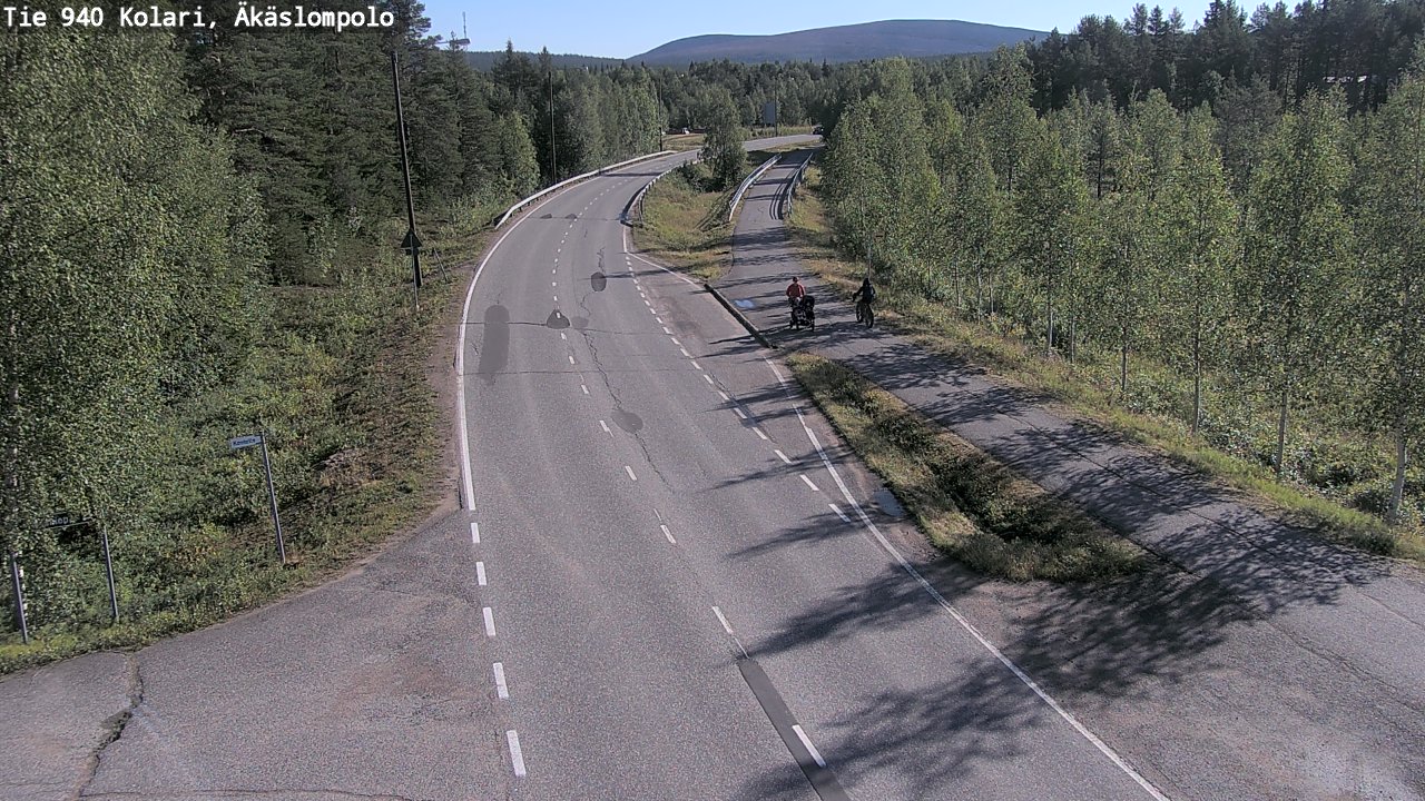 Weather Camera Image Road 940 Kolari, Äkäslompolo, Kolari, Lappi
