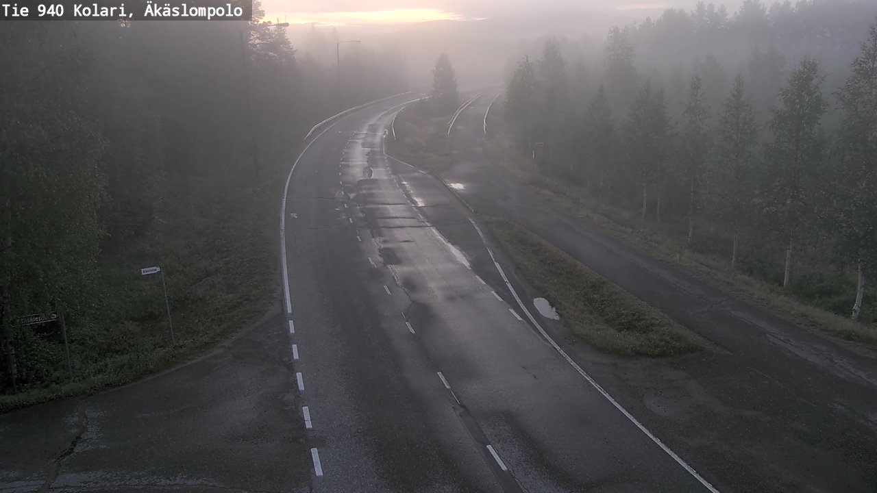 Kelikamerat Kuva Tie 940 Kolari, Äkäslompolo, Kolari, Lappi