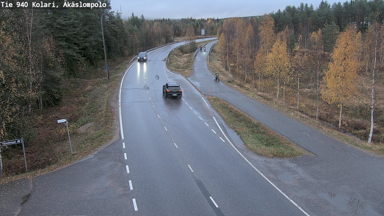 Kelikamerat Kuva Tie 940 Kolari, Äkäslompolo, Kolari, Lappi