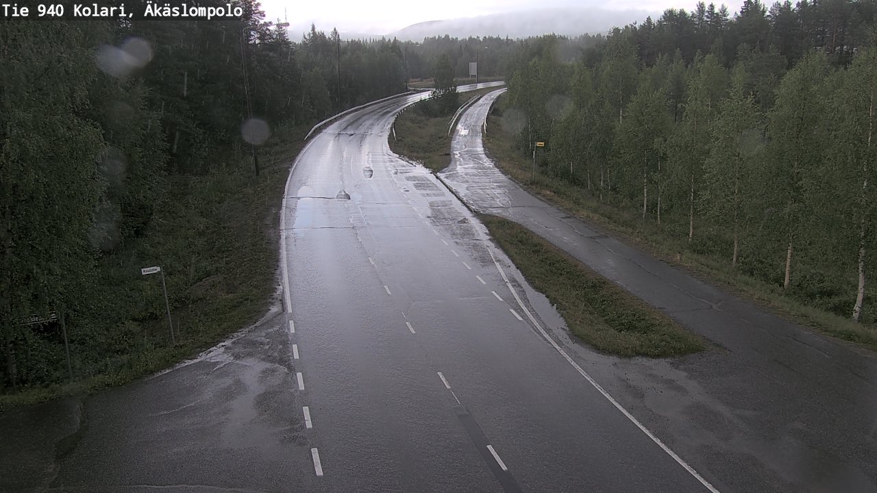 Kelikamerat Kuva Tie 940 Kolari, Äkäslompolo, Kolari, Lappi