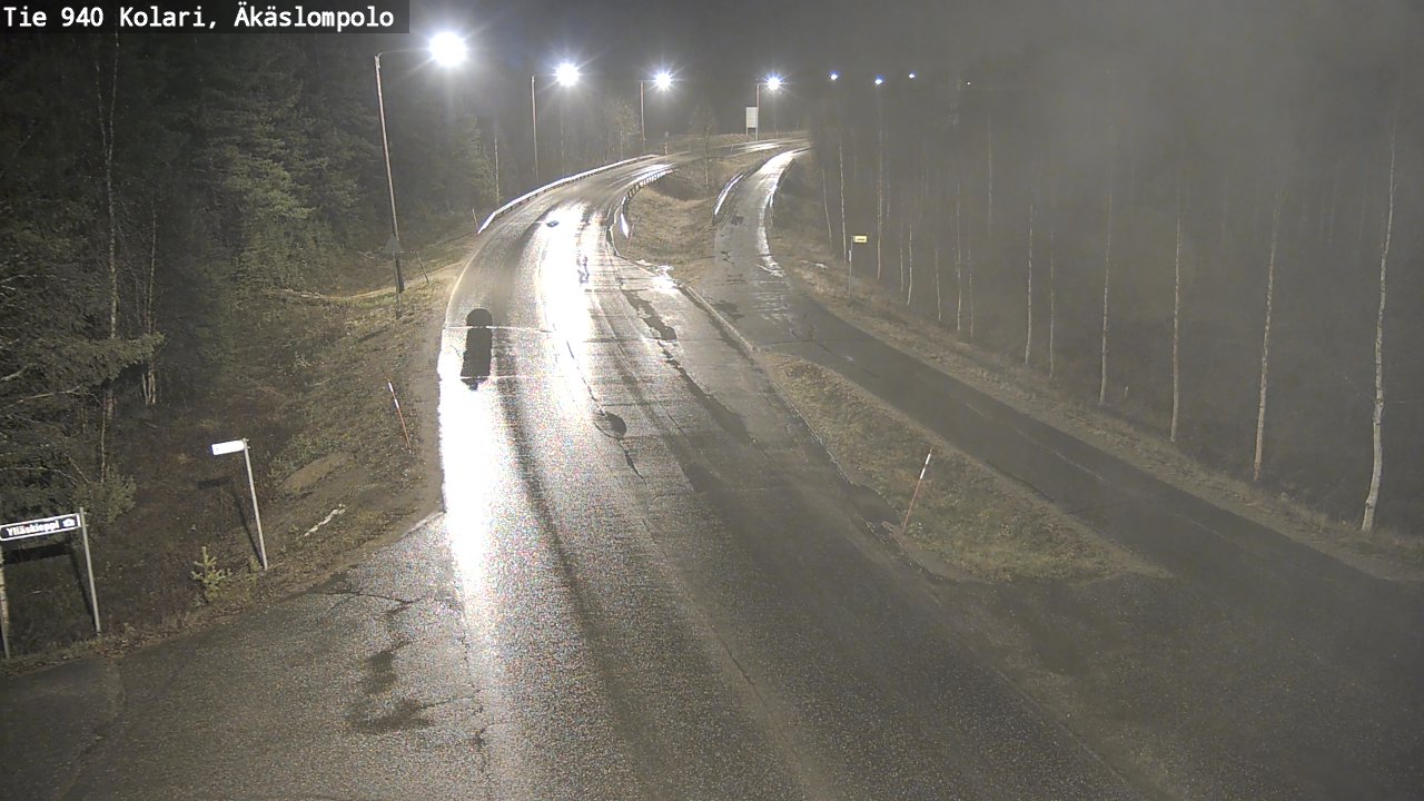 Kelikamerat Kuva Tie 940 Kolari, Äkäslompolo, Kolari, Lappi