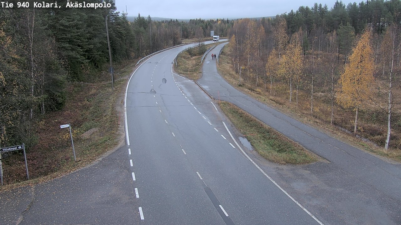 Weather Camera Image Road 940 Kolari, Äkäslompolo, Kolari, Lappi