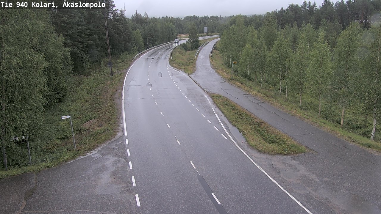 Kelikamerat Kuva Tie 940 Kolari, Äkäslompolo, Kolari, Lappi