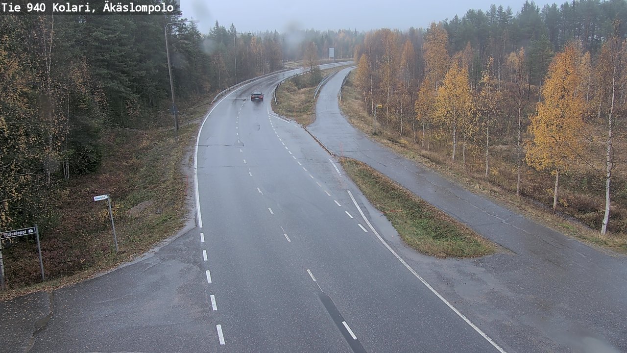 Kelikamerat Kuva Tie 940 Kolari, Äkäslompolo, Kolari, Lappi