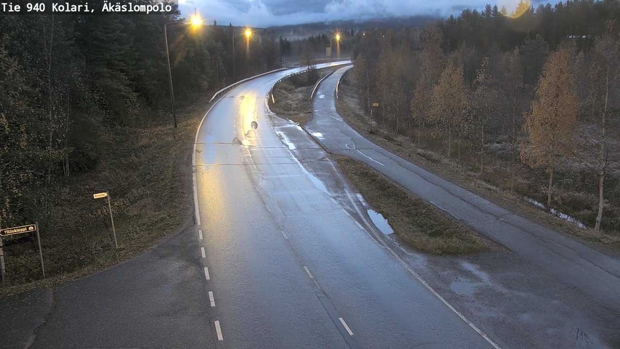 Kelikamerat Kuva Tie 940 Kolari, Äkäslompolo, Kolari, Lappi