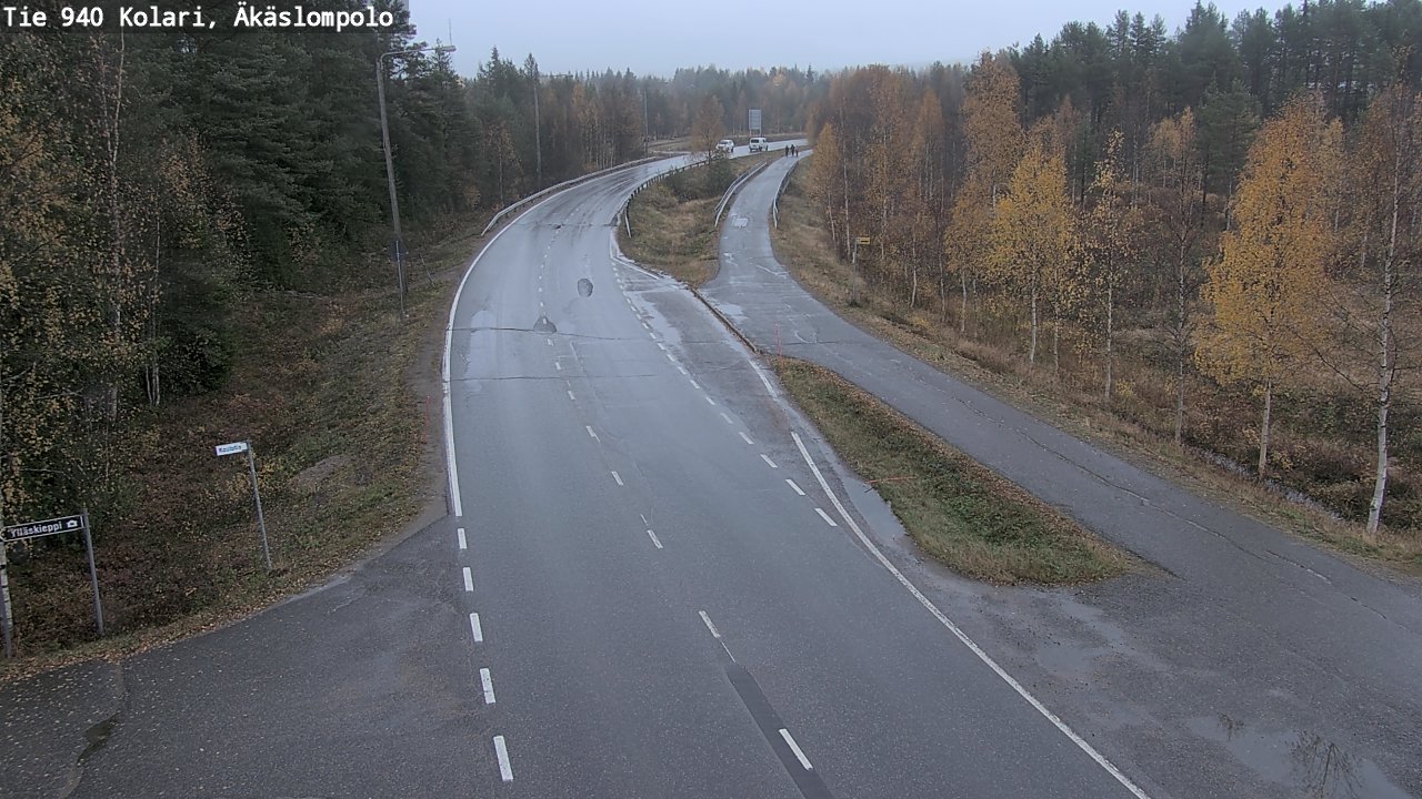 Kelikamerat Kuva Tie 940 Kolari, Äkäslompolo, Kolari, Lappi
