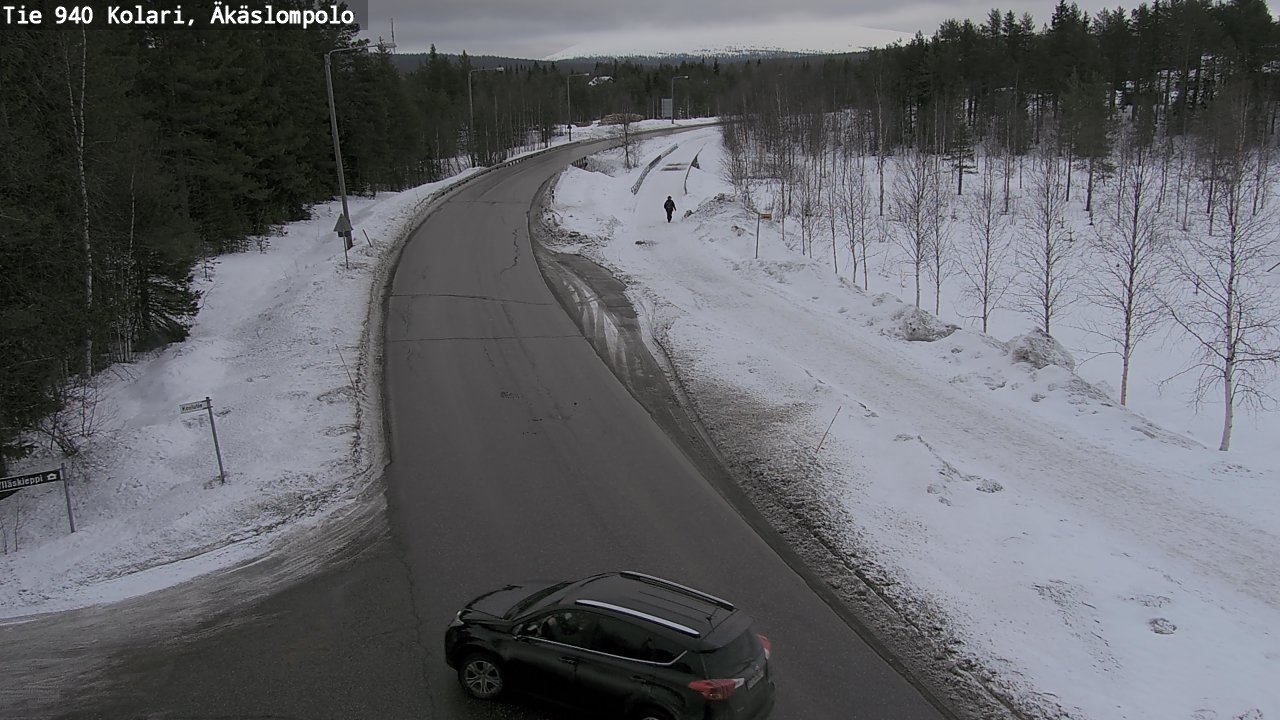 Weather Camera Image Road 940 Kolari, Äkäslompolo, Kolari, Lappi