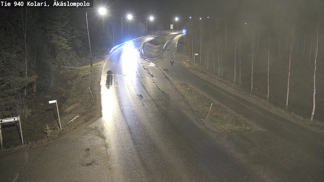 Kelikamerat Kuva Tie 940 Kolari, Äkäslompolo, Kolari, Lappi