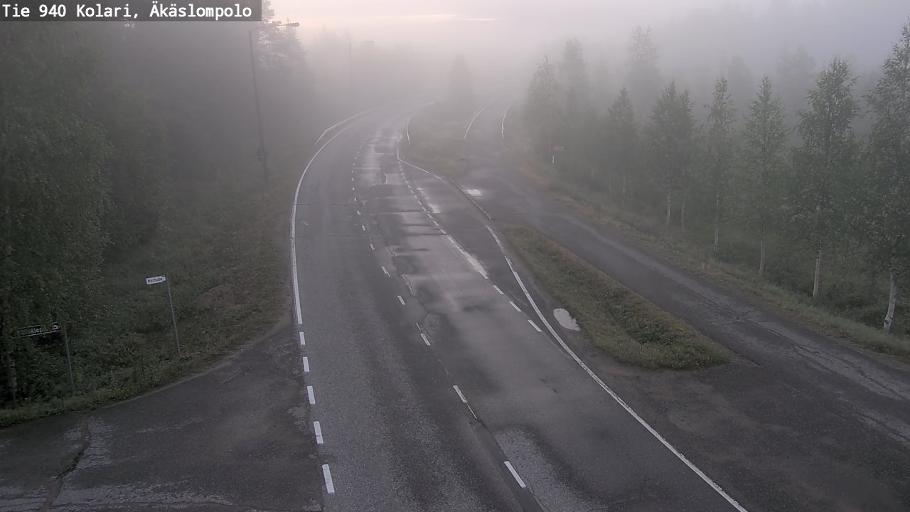 Kelikamerat Kuva Tie 940 Kolari, Äkäslompolo, Kolari, Lappi