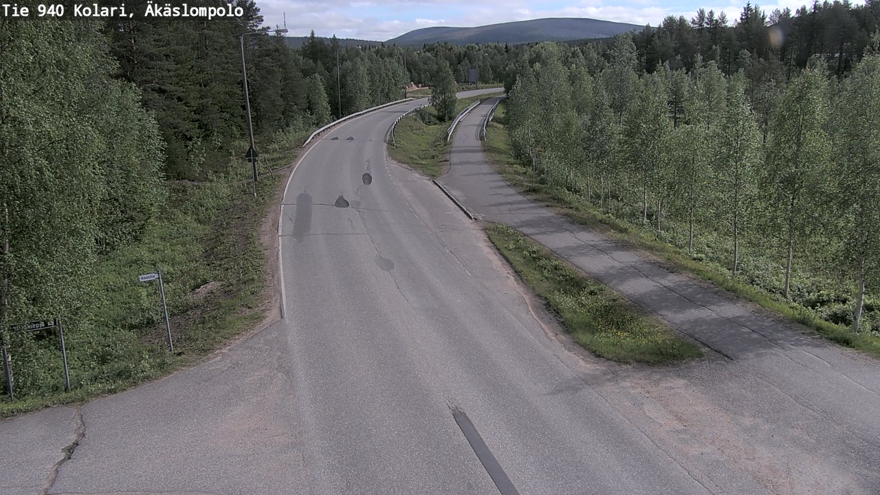Kelikamerat Kuva Tie 940 Kolari, Äkäslompolo, Kolari, Lappi
