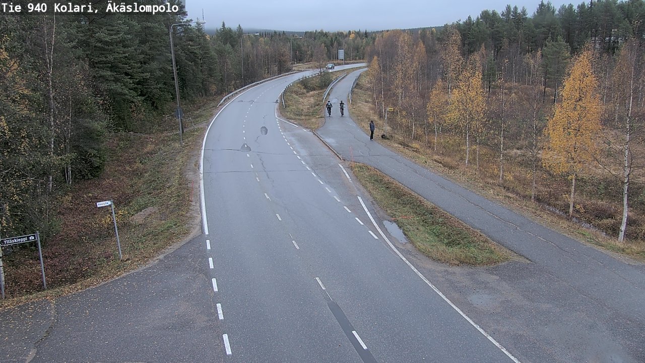 Weather Camera Image Road 940 Kolari, Äkäslompolo, Kolari, Lappi