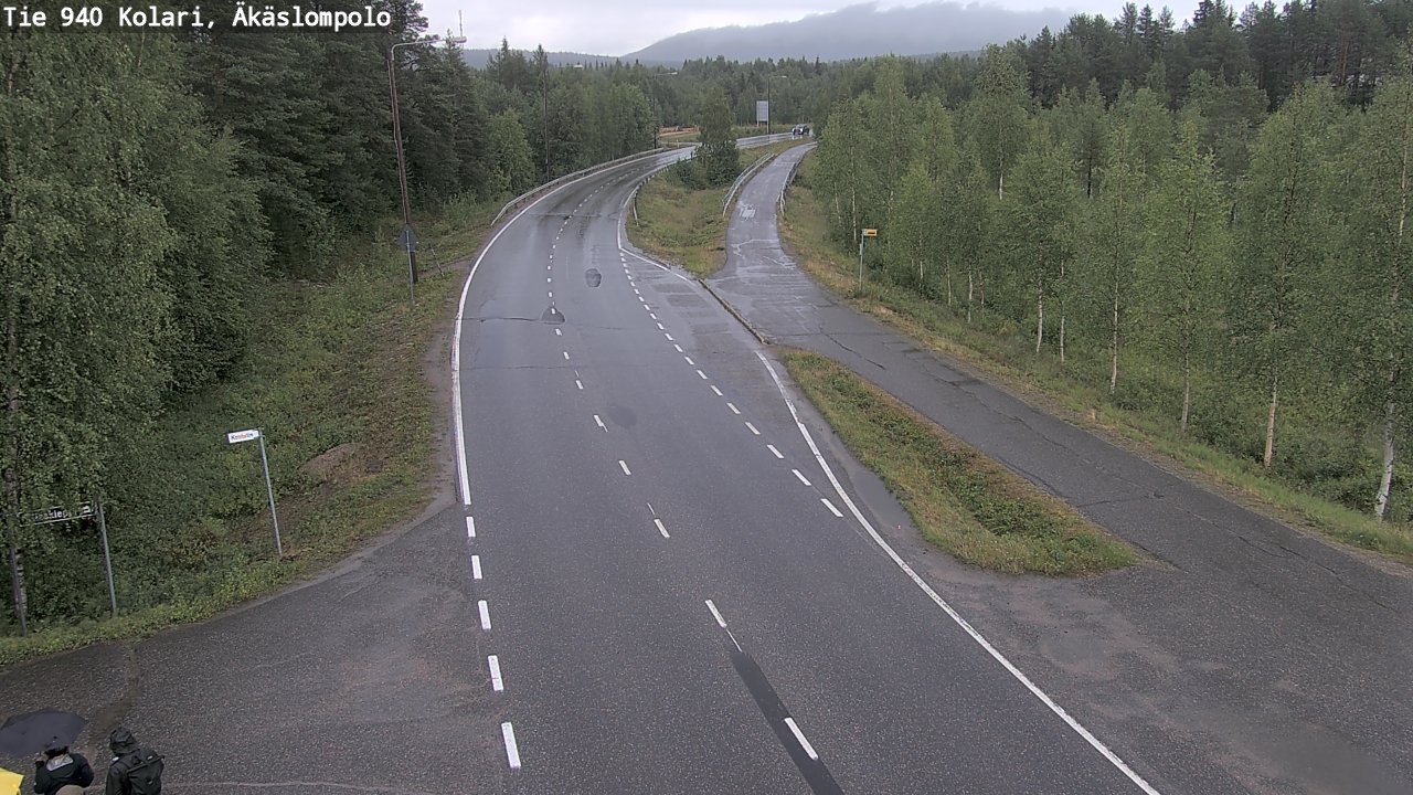 Kelikamerat Kuva Tie 940 Kolari, Äkäslompolo, Kolari, Lappi