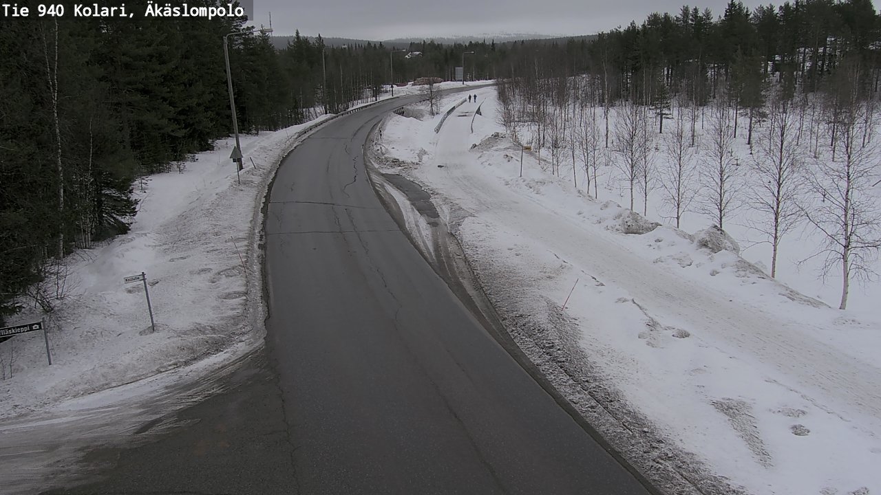 Kelikamerat Kuva Tie 940 Kolari, Äkäslompolo, Kolari, Lappi