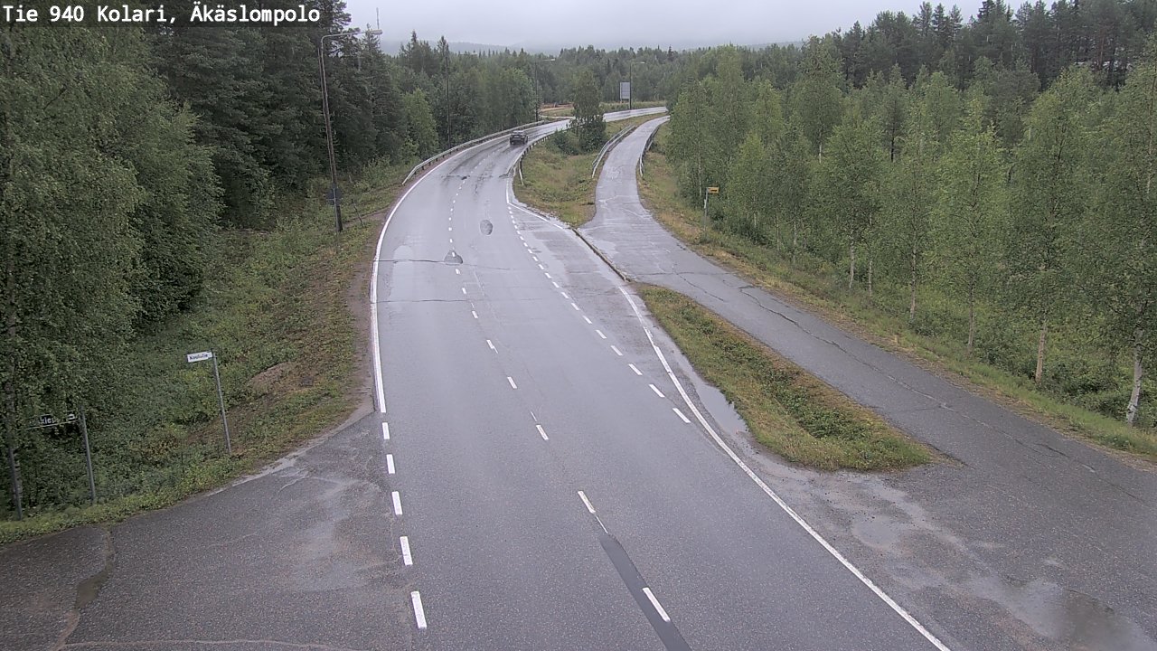 Kelikamerat Kuva Tie 940 Kolari, Äkäslompolo, Kolari, Lappi