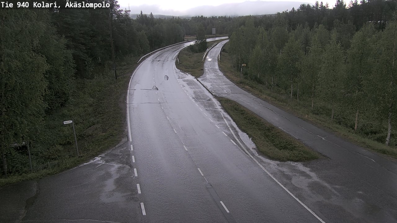 Kelikamerat Kuva Tie 940 Kolari, Äkäslompolo, Kolari, Lappi
