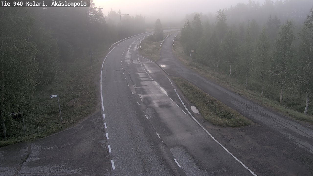 Kelikamerat Kuva Tie 940 Kolari, Äkäslompolo, Kolari, Lappi
