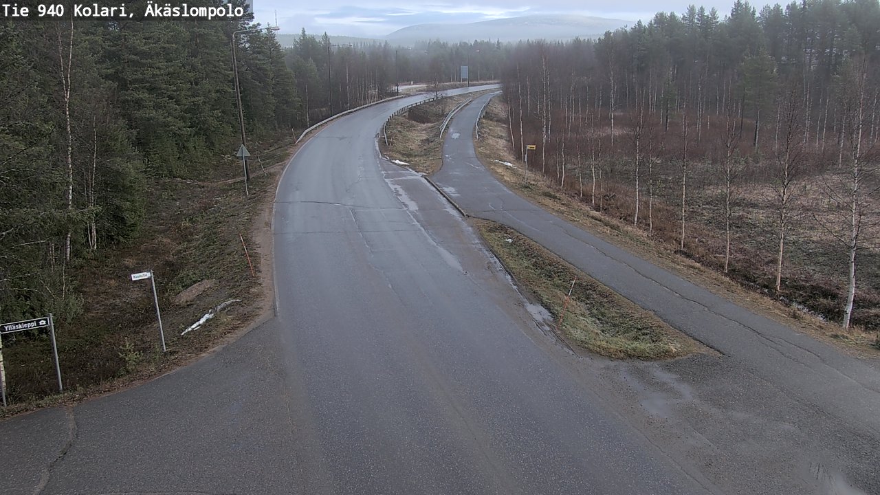 Kelikamerat Kuva Tie 940 Kolari, Äkäslompolo, Kolari, Lappi