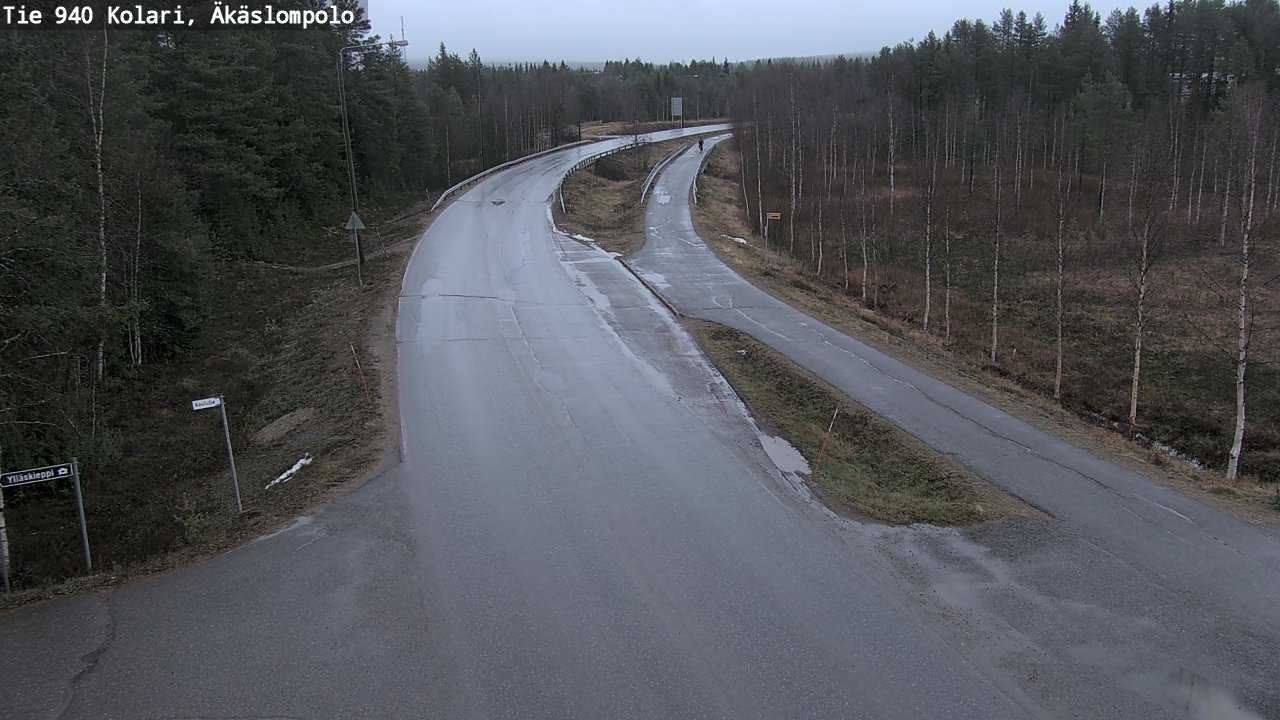 Kelikamerat Kuva Tie 940 Kolari, Äkäslompolo, Kolari, Lappi