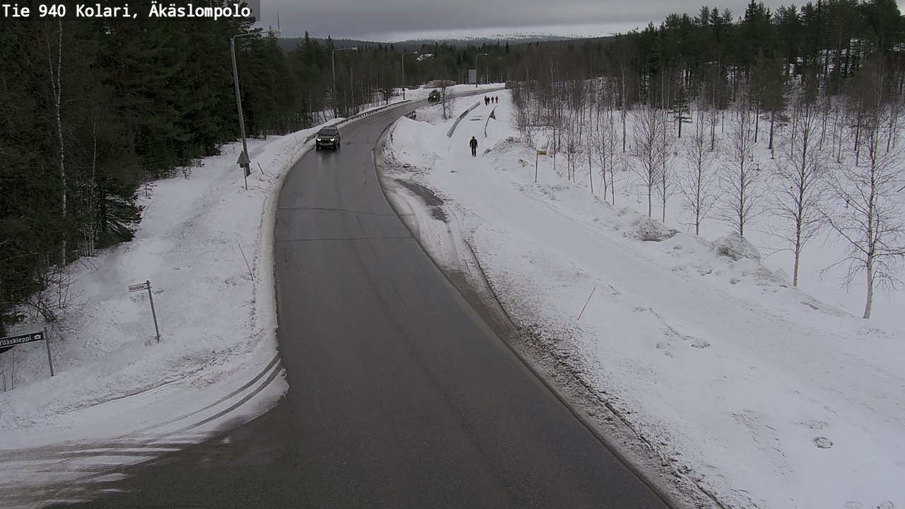 Weather Camera Image Road 940 Kolari, Äkäslompolo, Kolari, Lappi