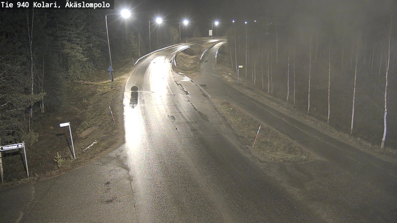 Kelikamerat Kuva Tie 940 Kolari, Äkäslompolo, Kolari, Lappi