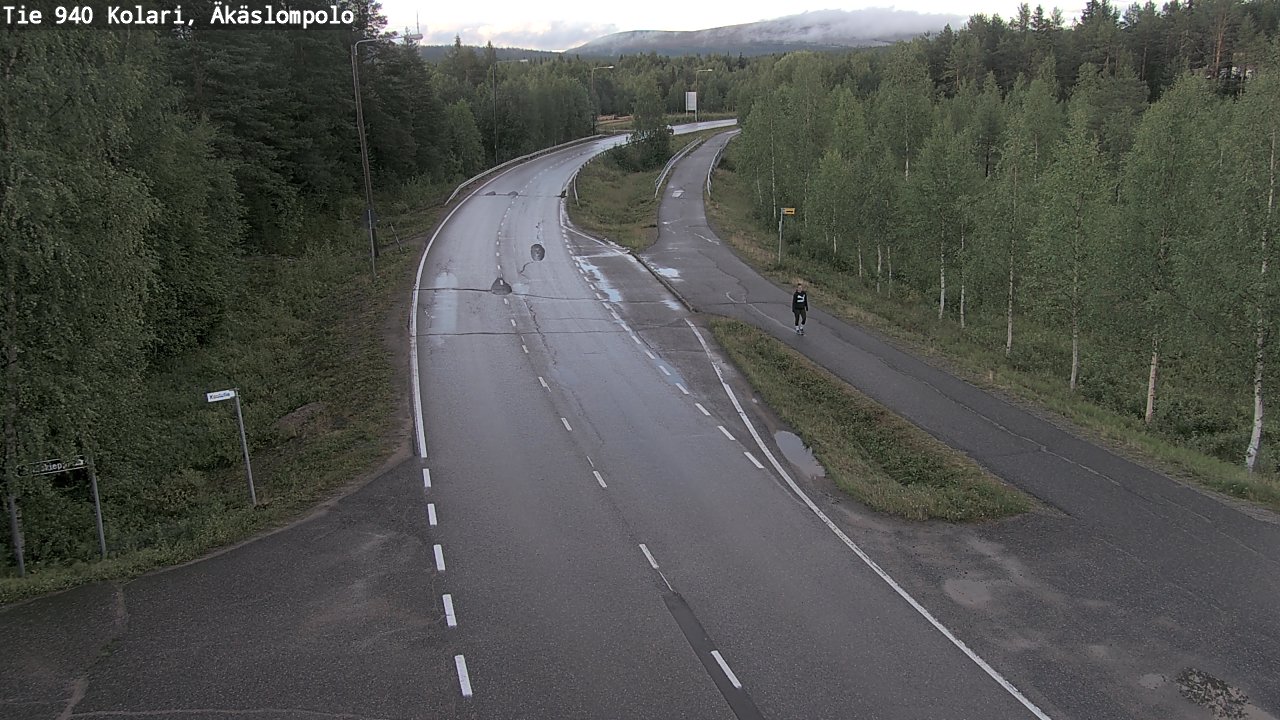 Kelikamerat Kuva Tie 940 Kolari, Äkäslompolo, Kolari, Lappi
