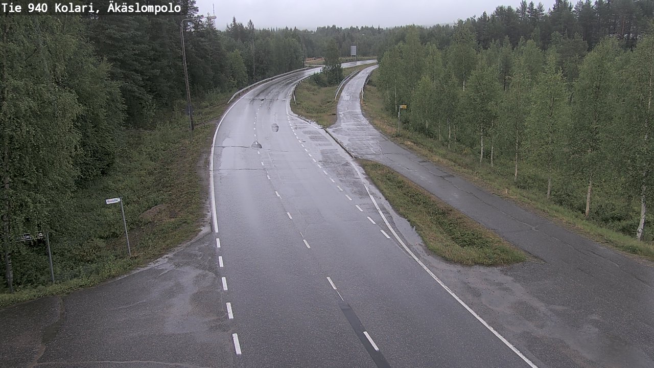 Kelikamerat Kuva Tie 940 Kolari, Äkäslompolo, Kolari, Lappi