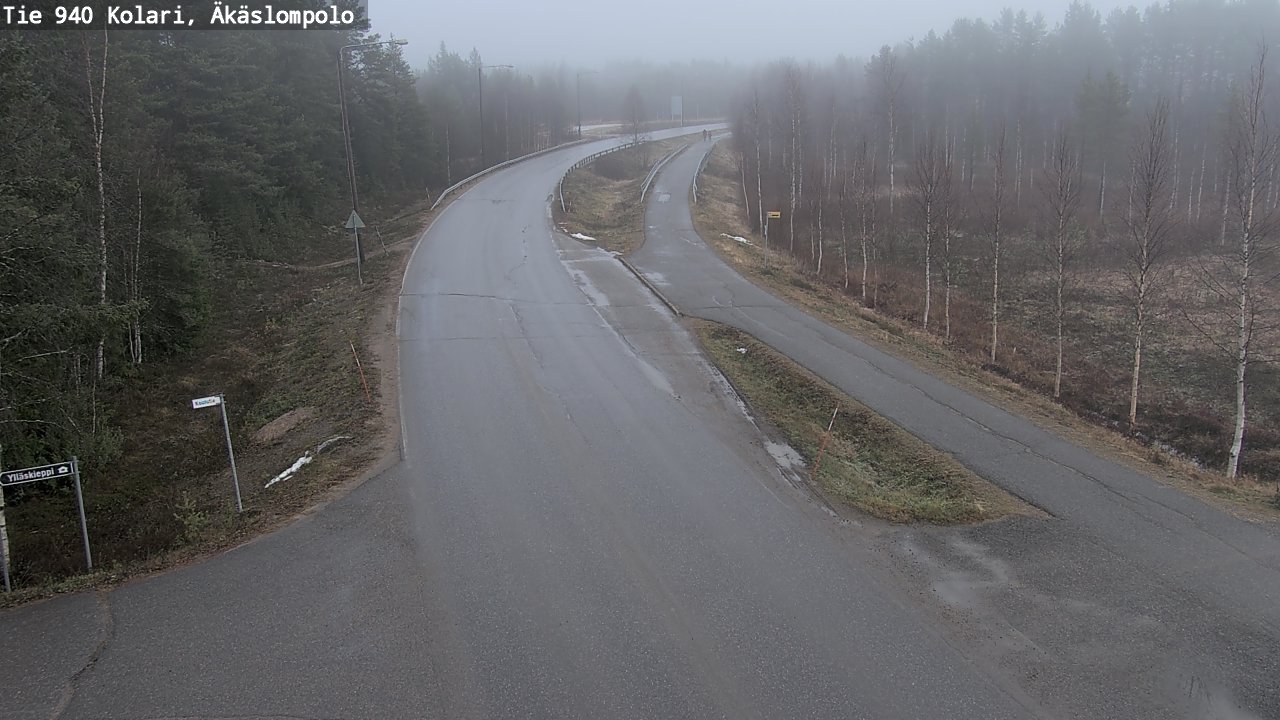 Kelikamerat Kuva Tie 940 Kolari, Äkäslompolo, Kolari, Lappi