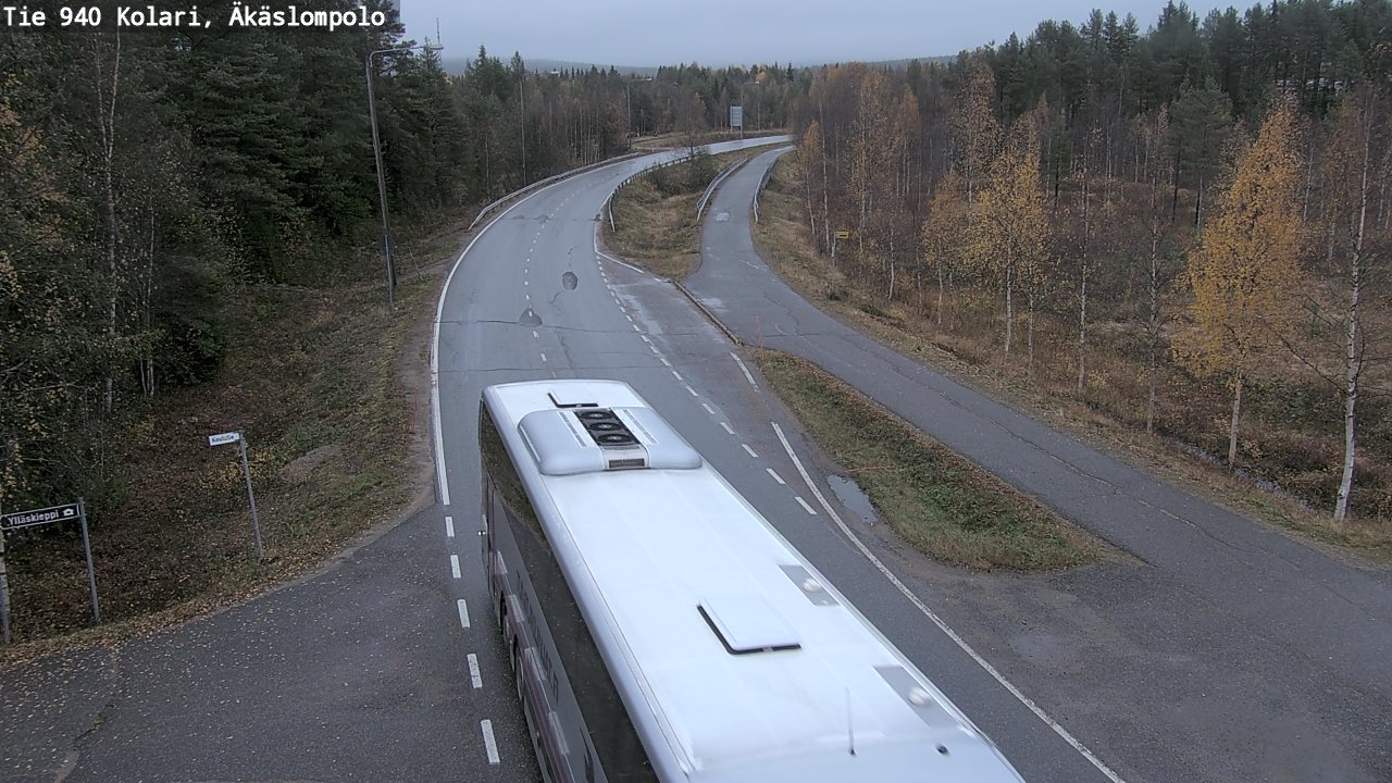 Weather Camera Image Road 940 Kolari, Äkäslompolo, Kolari, Lappi
