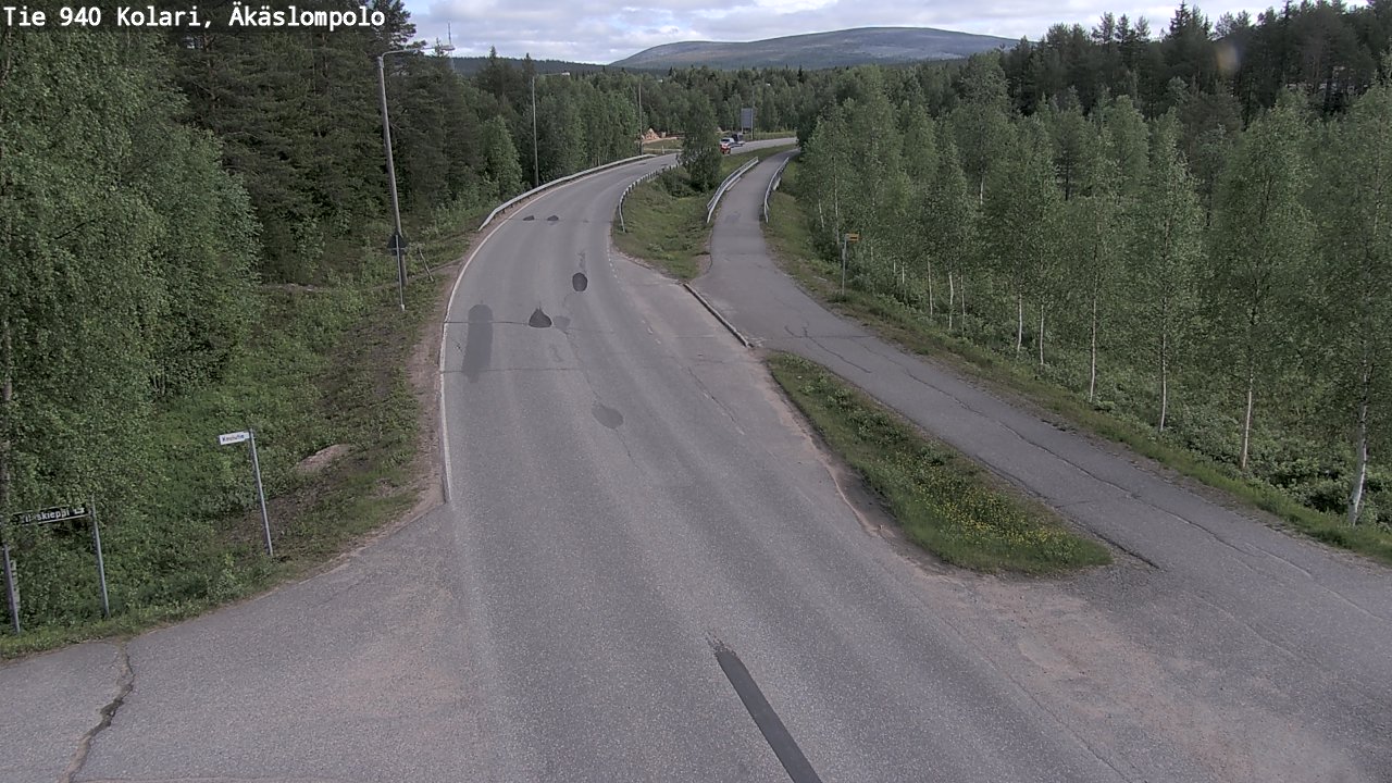 Kelikamerat Kuva Tie 940 Kolari, Äkäslompolo, Kolari, Lappi