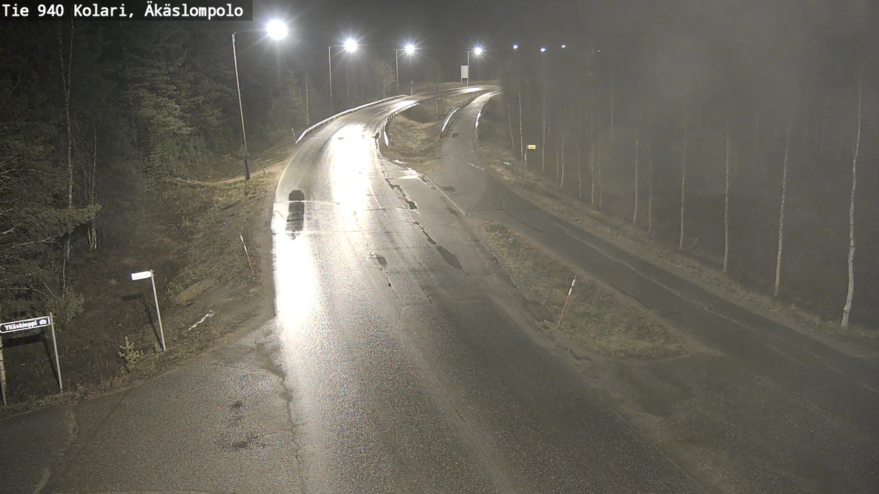 Kelikamerat Kuva Tie 940 Kolari, Äkäslompolo, Kolari, Lappi