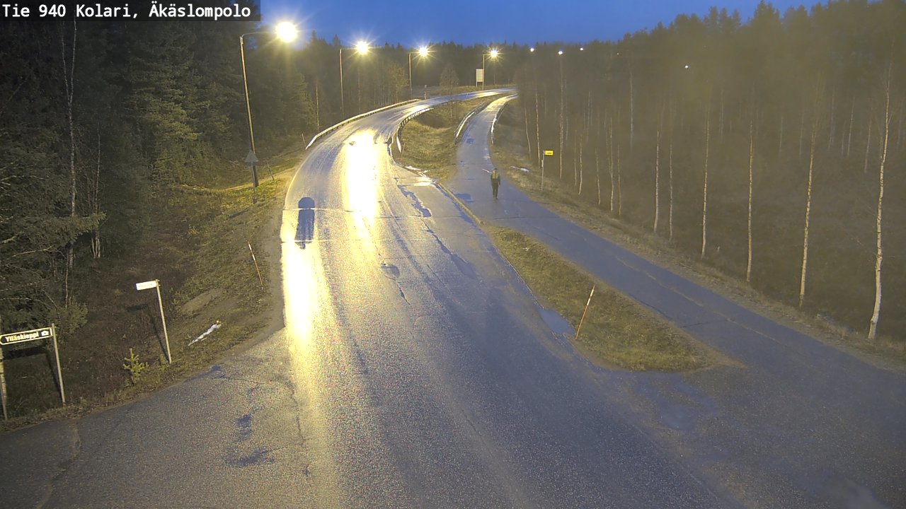 Kelikamerat Kuva Tie 940 Kolari, Äkäslompolo, Kolari, Lappi