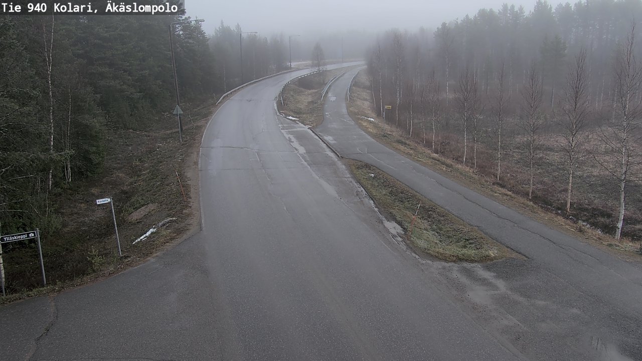 Kelikamerat Kuva Tie 940 Kolari, Äkäslompolo, Kolari, Lappi