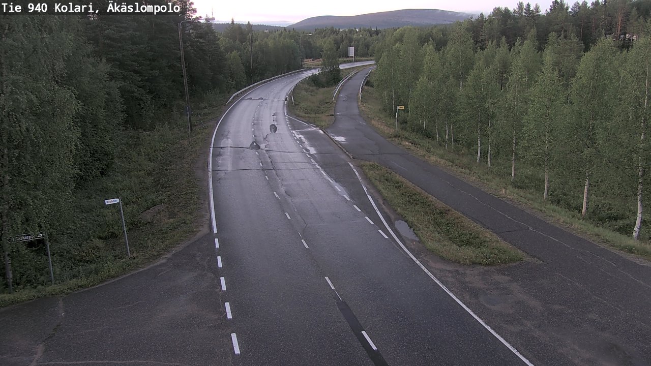 Kelikamerat Kuva Tie 940 Kolari, Äkäslompolo, Kolari, Lappi