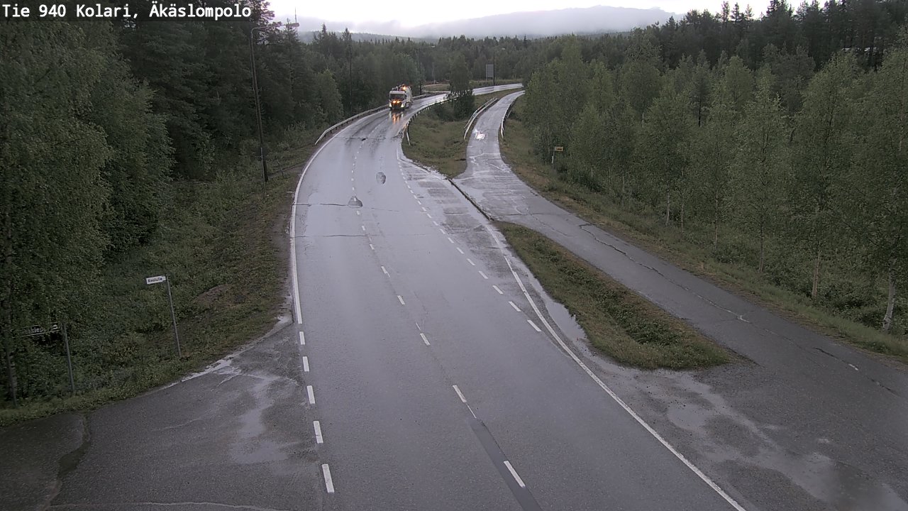 Kelikamerat Kuva Tie 940 Kolari, Äkäslompolo, Kolari, Lappi