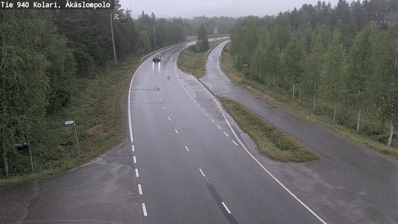 Kelikamerat Kuva Tie 940 Kolari, Äkäslompolo, Kolari, Lappi
