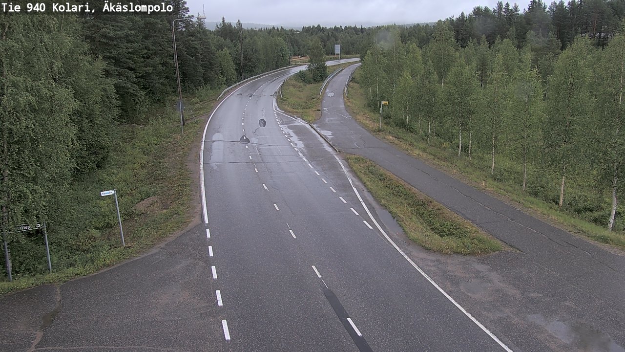 Kelikamerat Kuva Tie 940 Kolari, Äkäslompolo, Kolari, Lappi