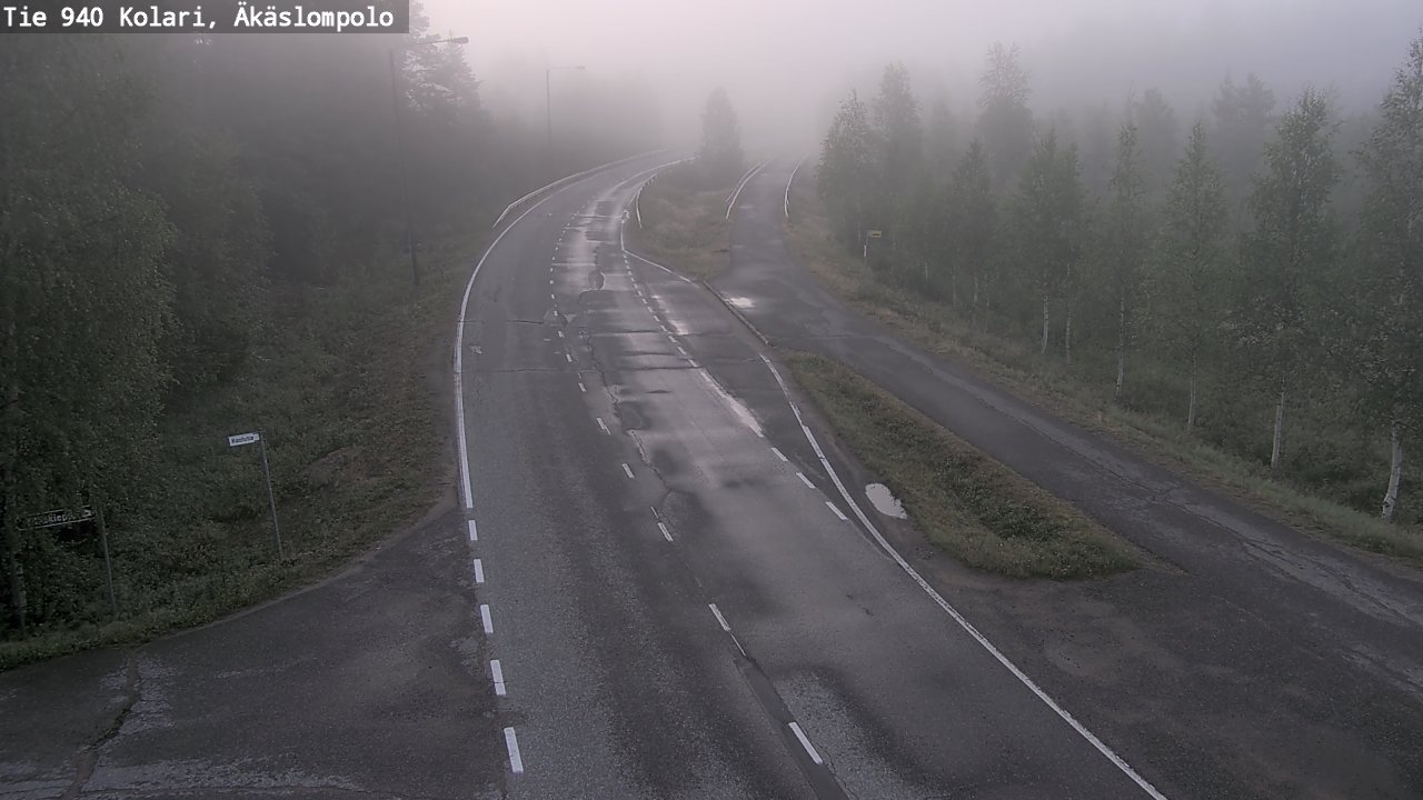Kelikamerat Kuva Tie 940 Kolari, Äkäslompolo, Kolari, Lappi