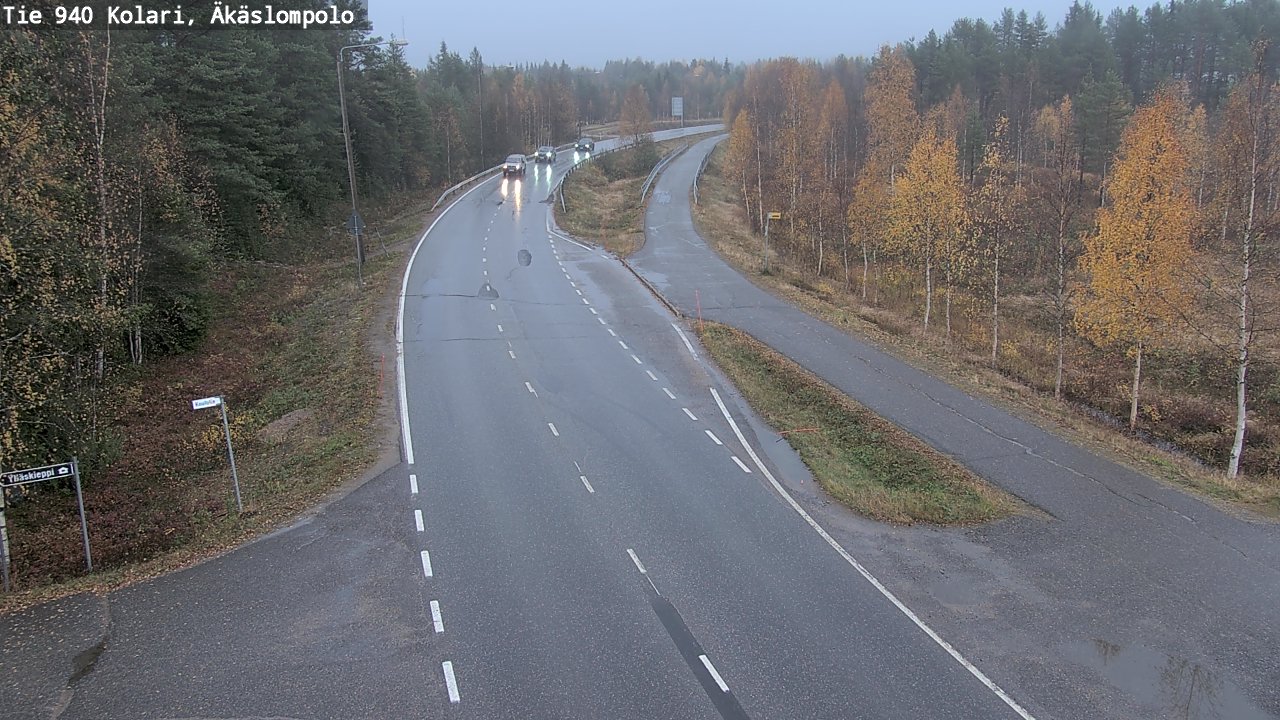 Kelikamerat Kuva Tie 940 Kolari, Äkäslompolo, Kolari, Lappi