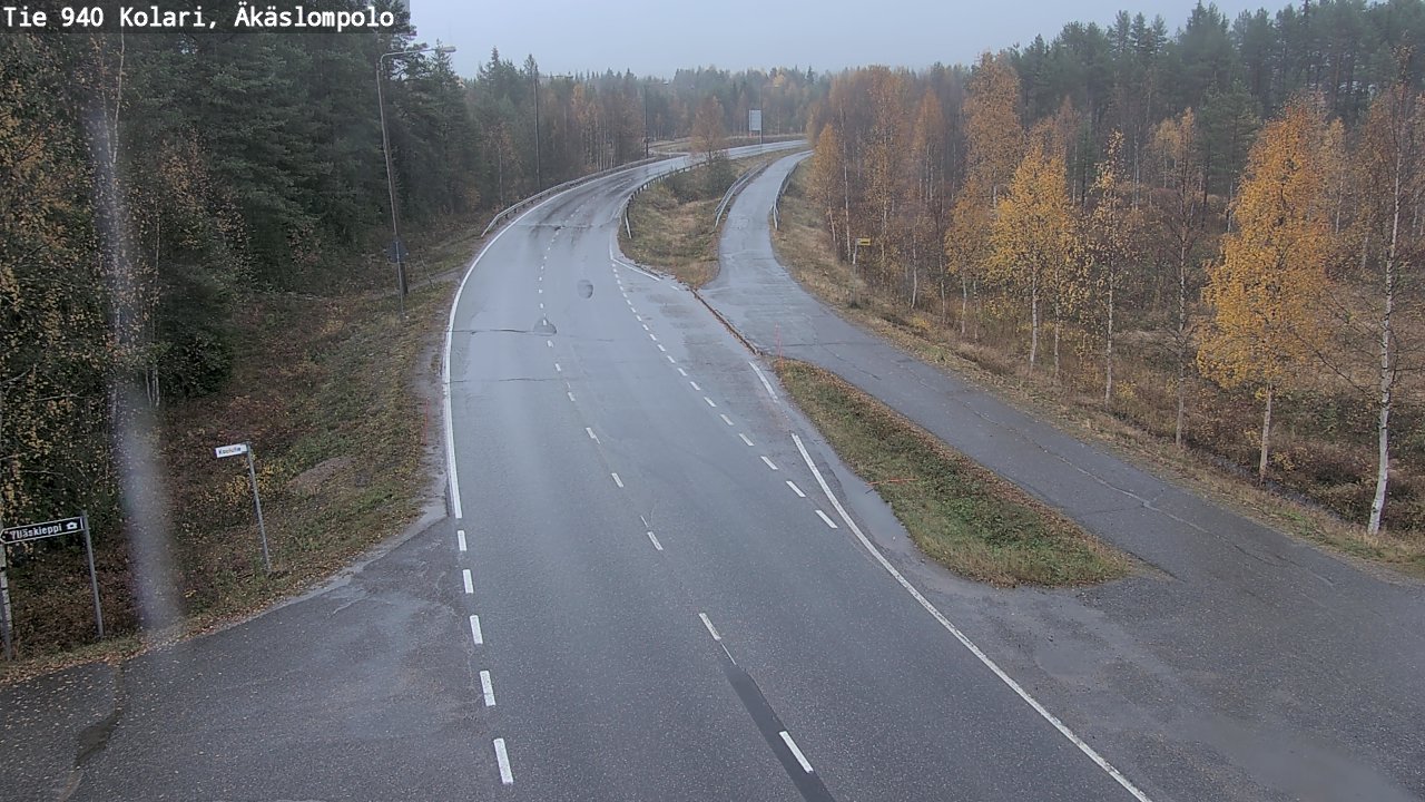 Kelikamerat Kuva Tie 940 Kolari, Äkäslompolo, Kolari, Lappi