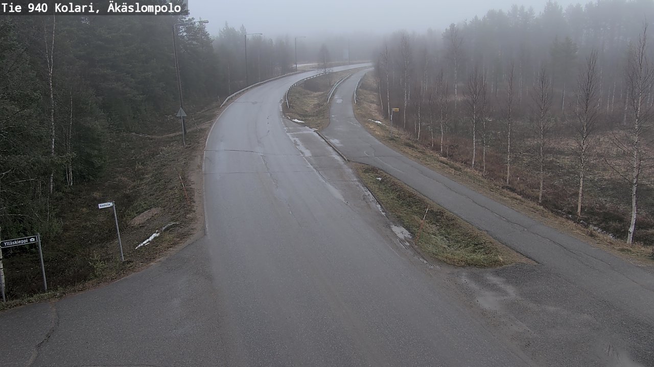 Kelikamerat Kuva Tie 940 Kolari, Äkäslompolo, Kolari, Lappi