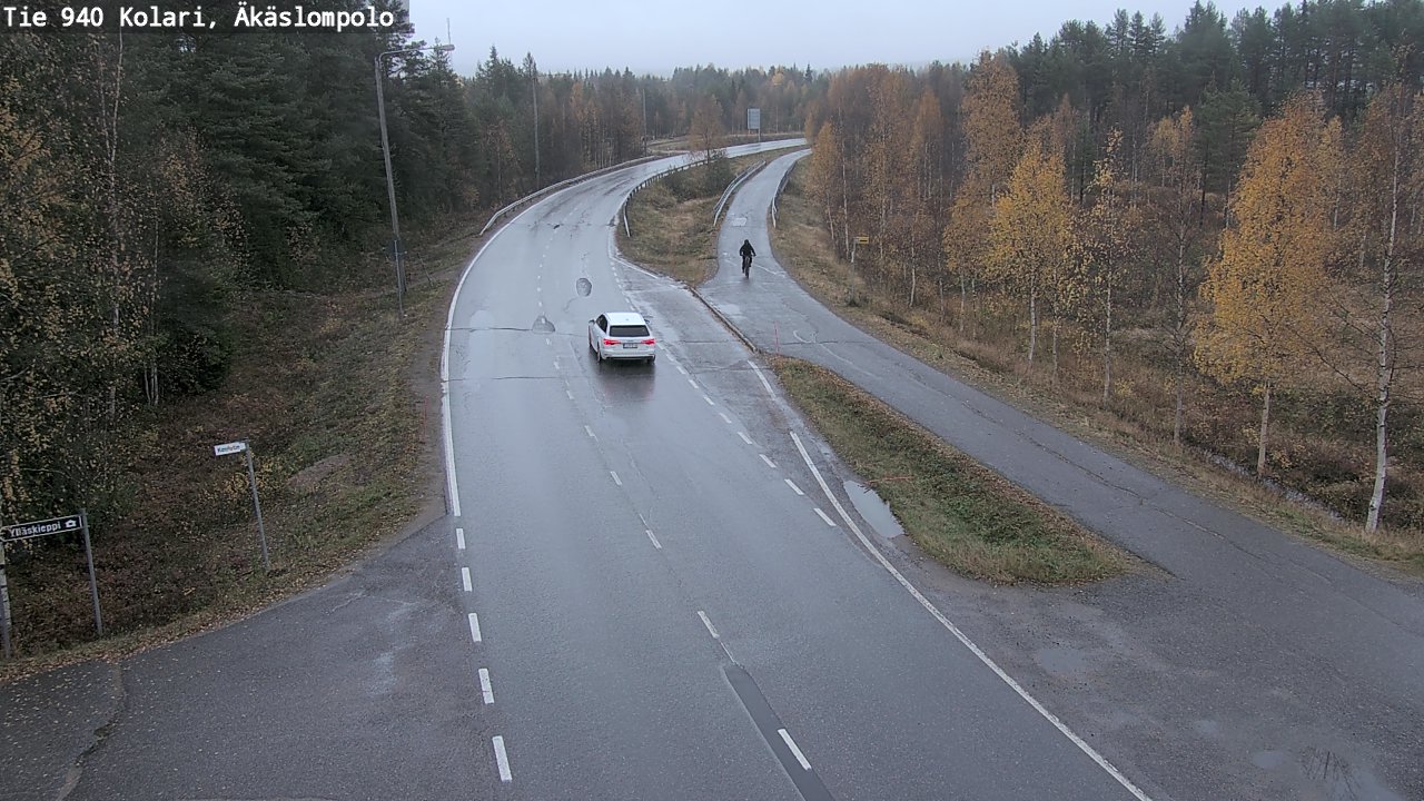 Kelikamerat Kuva Tie 940 Kolari, Äkäslompolo, Kolari, Lappi