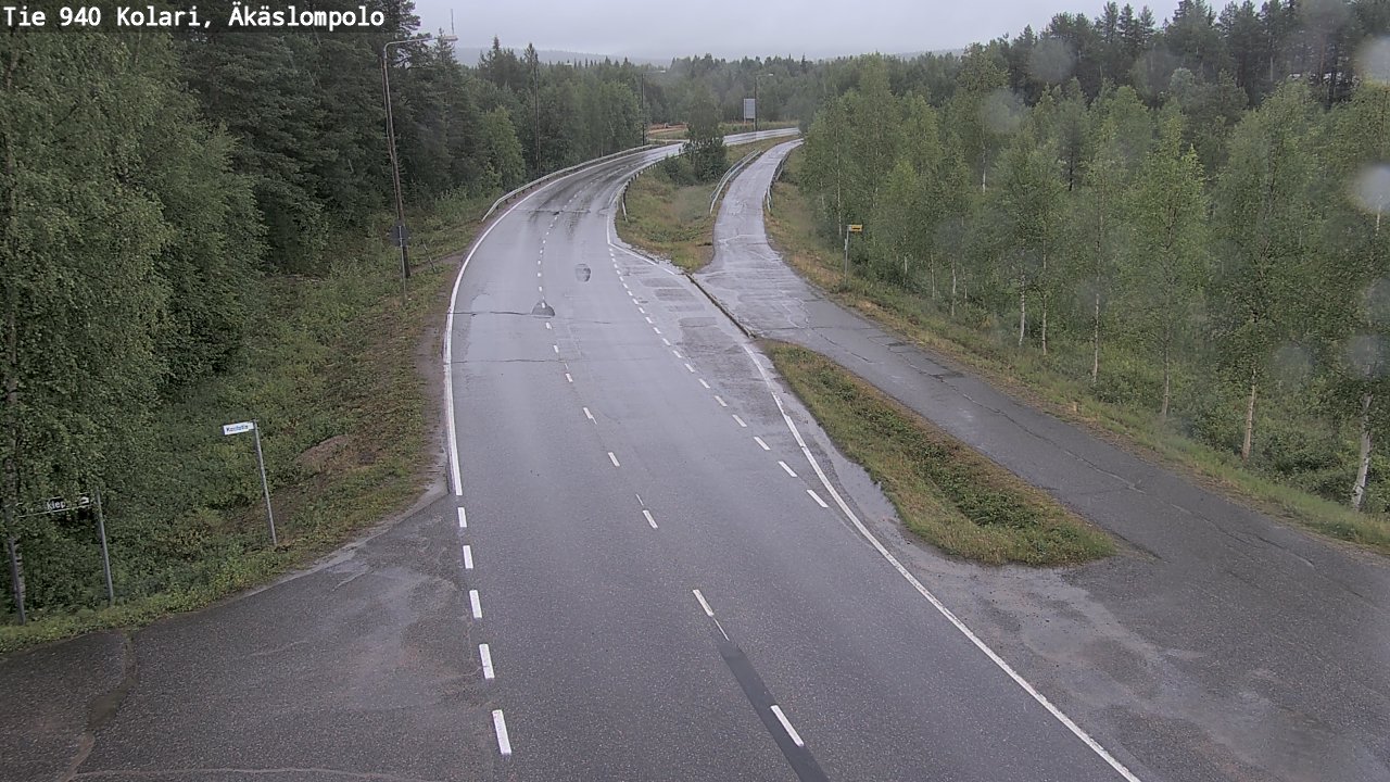 Kelikamerat Kuva Tie 940 Kolari, Äkäslompolo, Kolari, Lappi