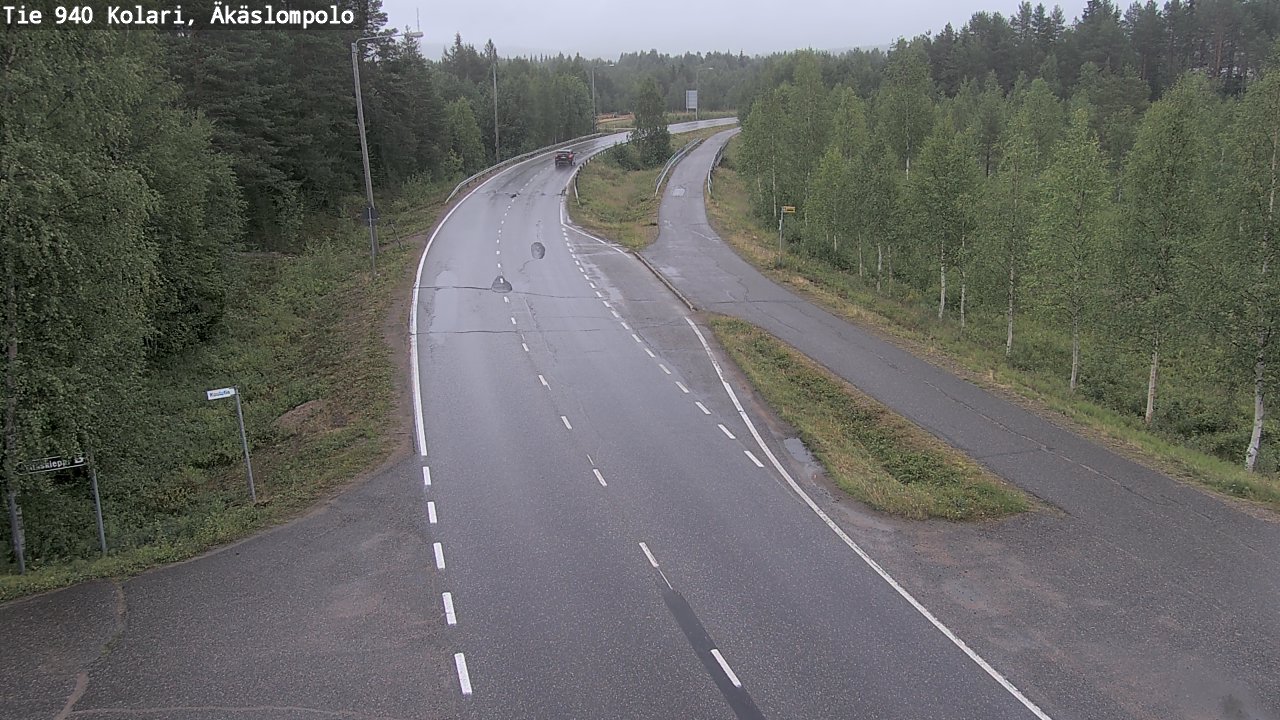 Kelikamerat Kuva Tie 940 Kolari, Äkäslompolo, Kolari, Lappi