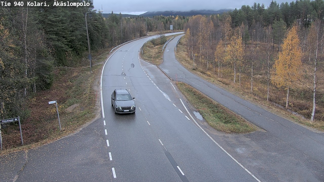 Weather Camera Image Road 940 Kolari, Äkäslompolo, Kolari, Lappi