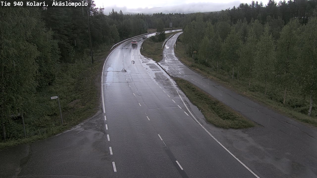 Kelikamerat Kuva Tie 940 Kolari, Äkäslompolo, Kolari, Lappi