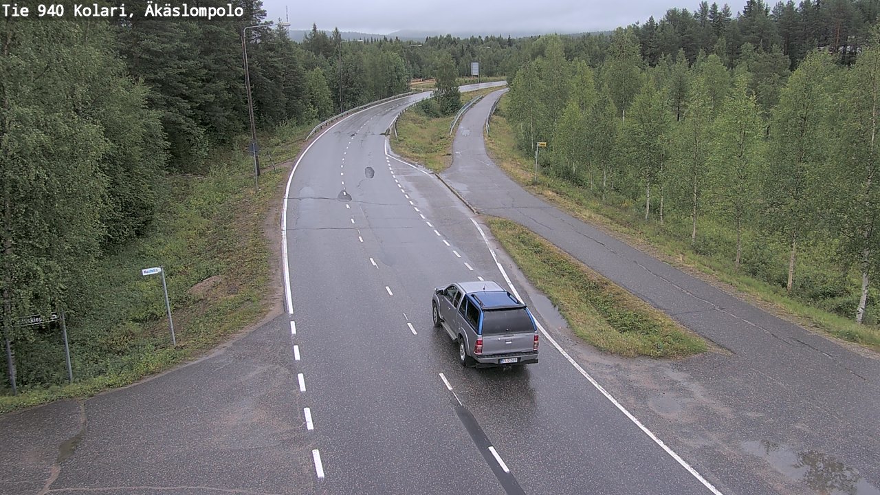 Kelikamerat Kuva Tie 940 Kolari, Äkäslompolo, Kolari, Lappi