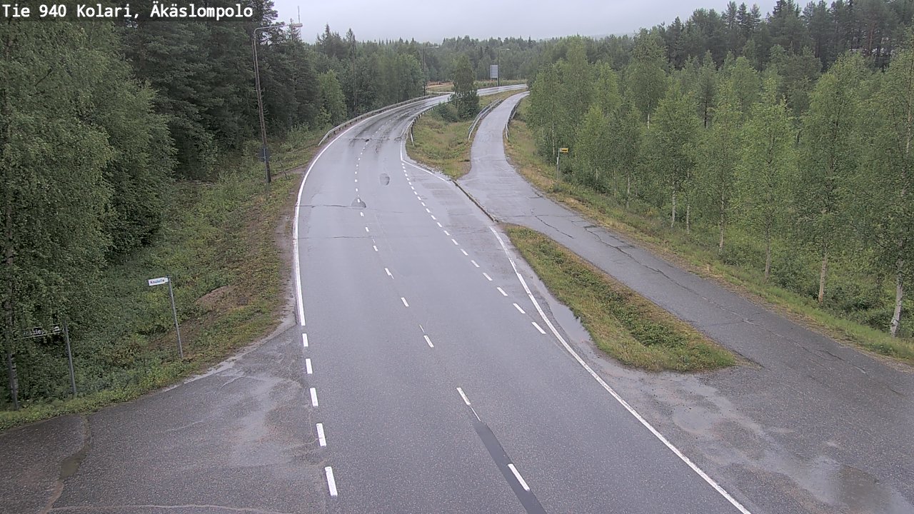Kelikamerat Kuva Tie 940 Kolari, Äkäslompolo, Kolari, Lappi