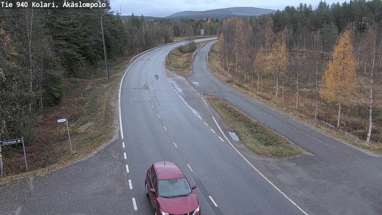 Weather Camera Image Road 940 Kolari, Äkäslompolo, Kolari, Lappi
