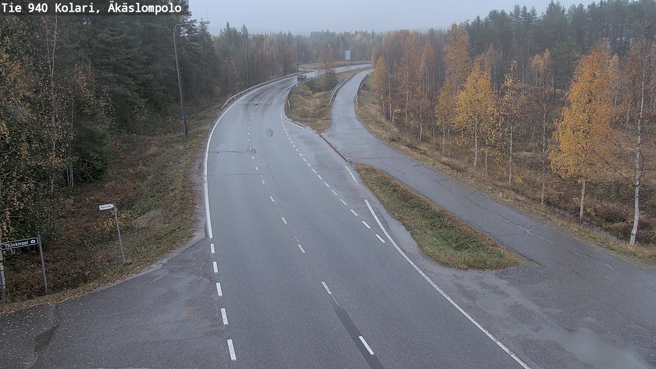 Kelikamerat Kuva Tie 940 Kolari, Äkäslompolo, Kolari, Lappi