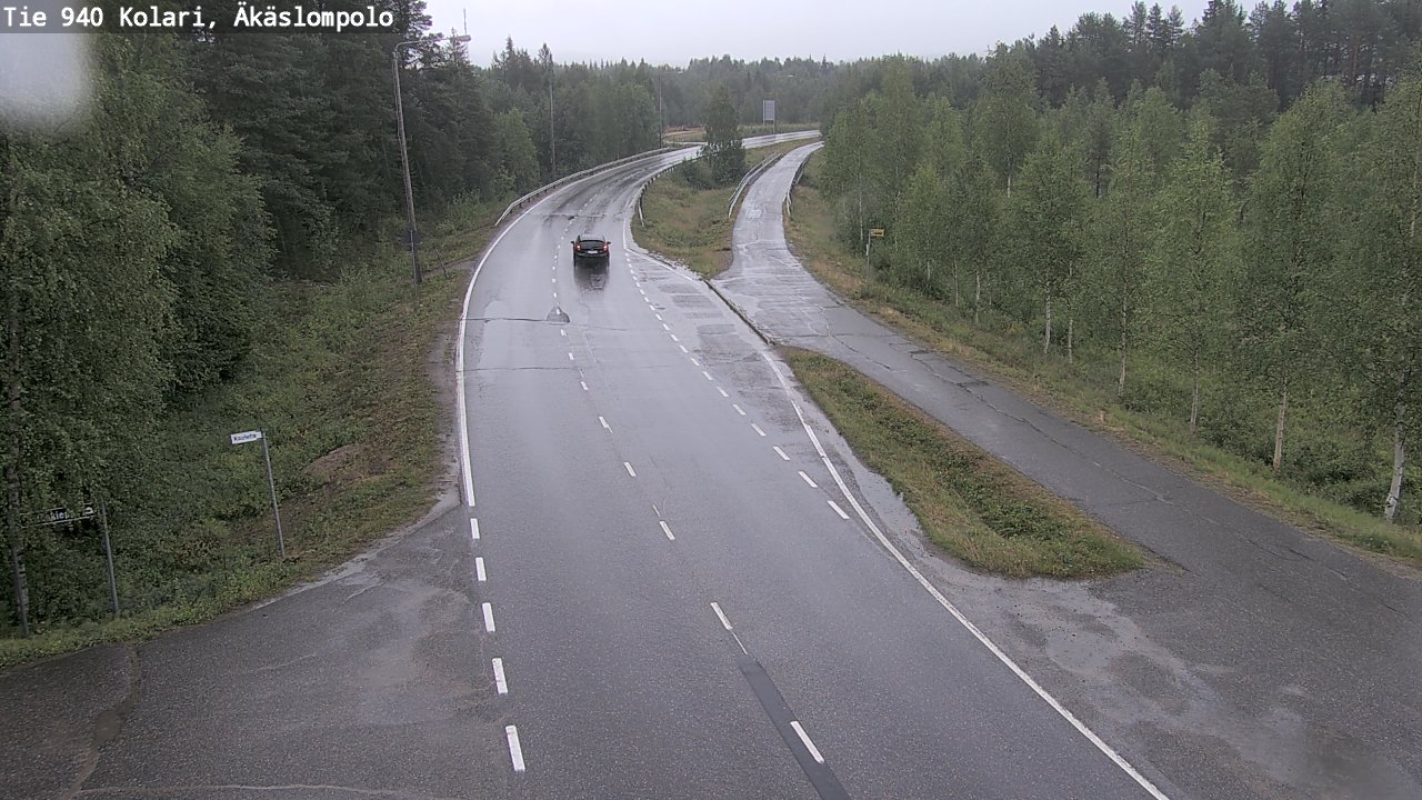 Kelikamerat Kuva Tie 940 Kolari, Äkäslompolo, Kolari, Lappi